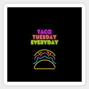 Taco Tuesday Everday Sticker